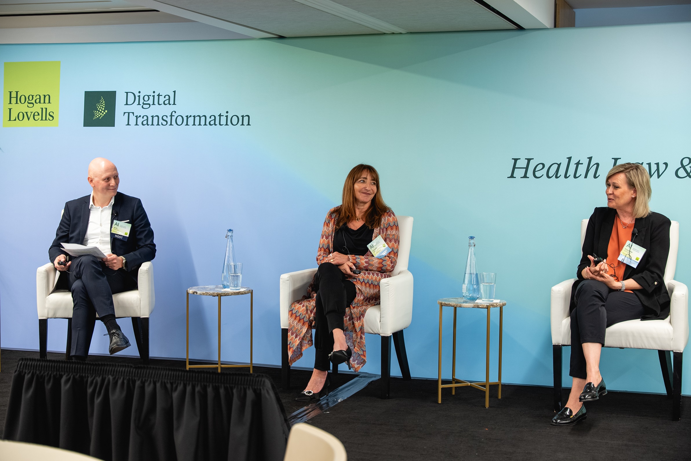 AI summit panel Hogan Lovells