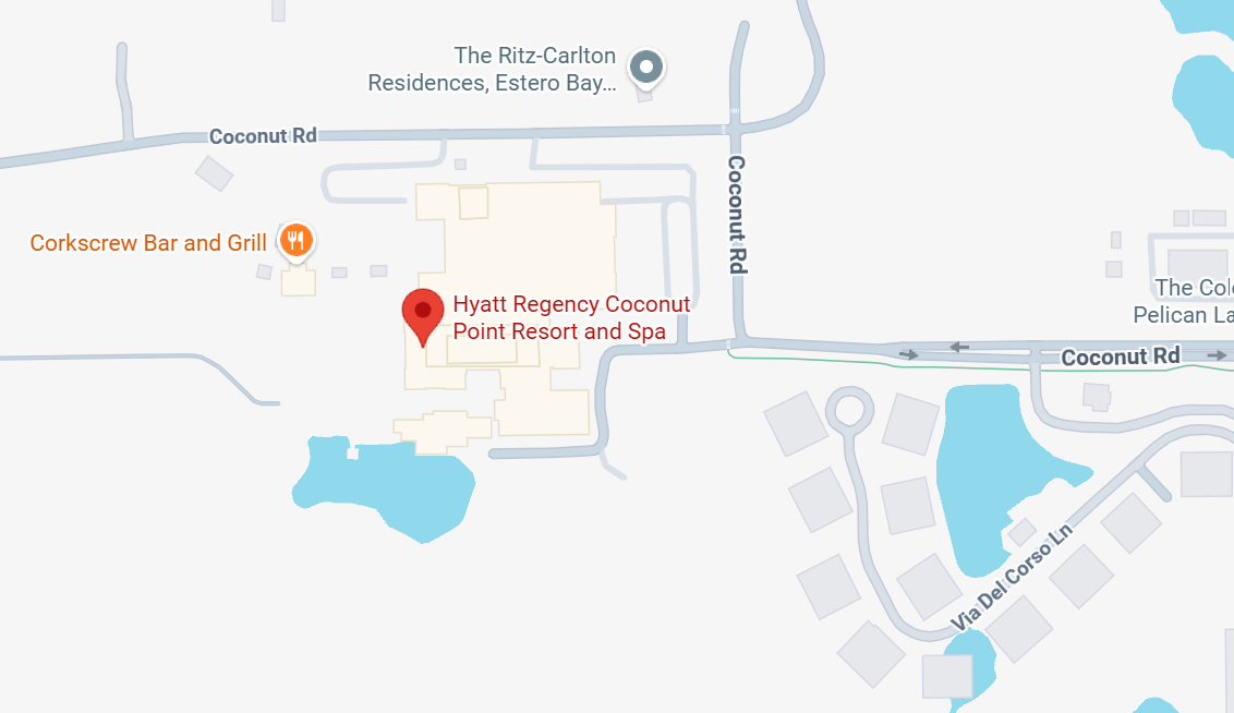 Hyatt Regency Coconut Point Resort and Spa - Map - San Francisco, CA